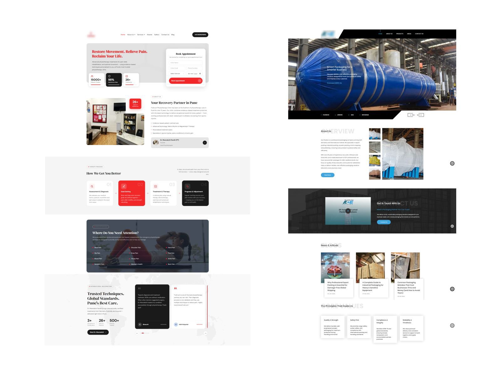 Website Design & Development case study